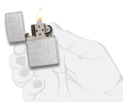 Zippo Linen Weave - Keten Dokuma Dizayn Çakmak
