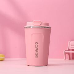 Termos Bardak Mug 510ml Pembe