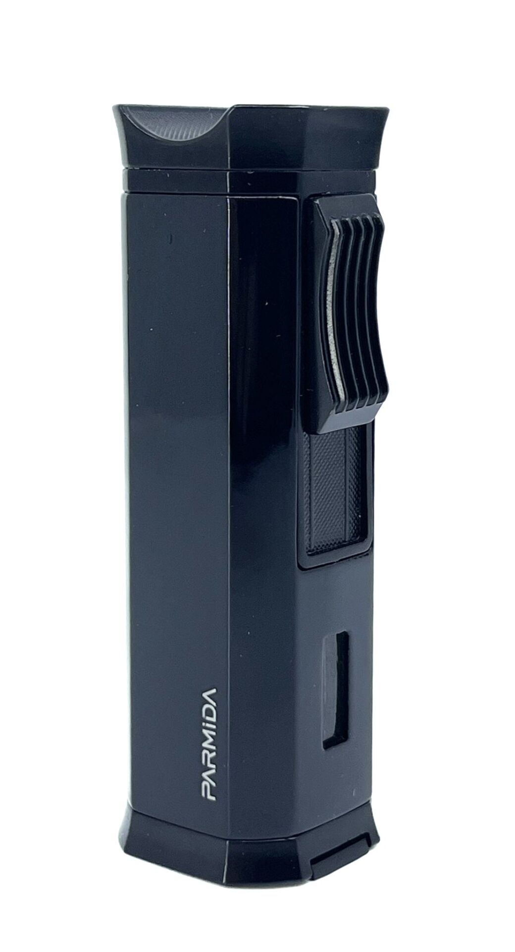 Parmida Profesyonel 3'lü Jet Alevli Puro Çakmağı & Punch Kesicili - Mat Siyah