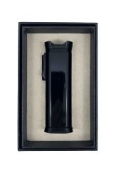 Parmida Profesyonel 3'lü Jet Alevli Puro Çakmağı & Punch Kesicili - Mat Siyah