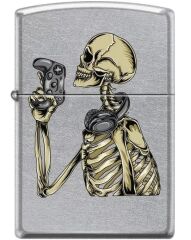 Zippo Gamer Skeleton Dizayn Çakmak