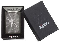 Zippo Spider & Web Design Çakmak