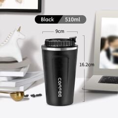 Termos Bardak Mug 510ml Siyah