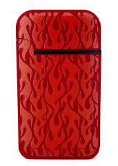 Zengaz Cool Tasarım Jet Alev Çakmak - Red Flames