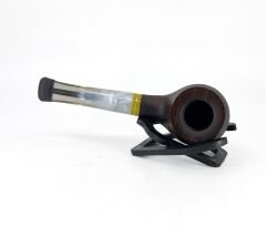 Dapper Half Bent Prince Briar (Gül Kökü) 9 mm Filtreli El Yapımı Pipo - Kahverengi 1741