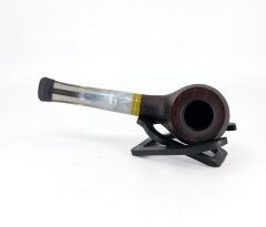 Dapper Half Bent Prince Briar (Gül Kökü) 9 mm Filtreli El Yapımı Pipo - Kahverengi 1741