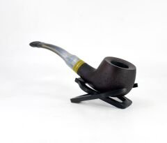 Dapper Half Bent Prince Briar (Gül Kökü) 9 mm Filtreli El Yapımı Pipo - Kahverengi 1741