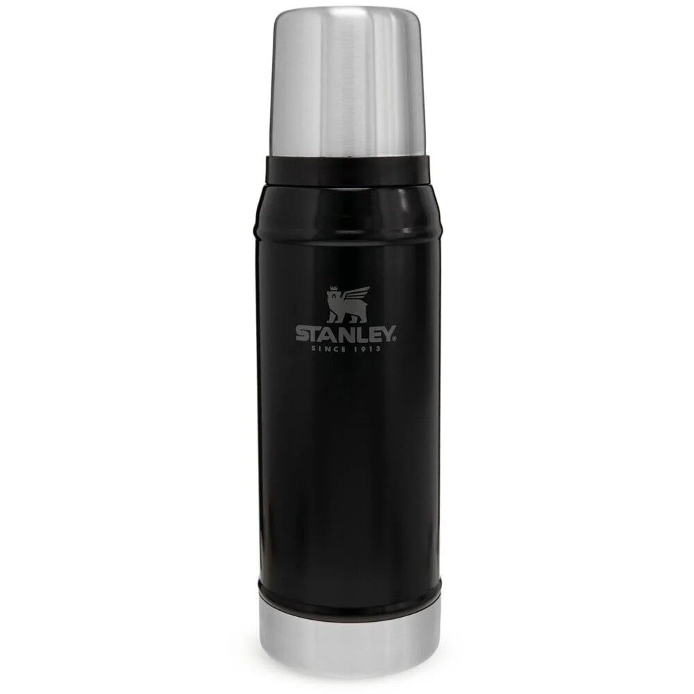 Stanley Klasik Vakumlu Paslanmaz Çelik Termos 0.75 LT - Matte Black Pebble