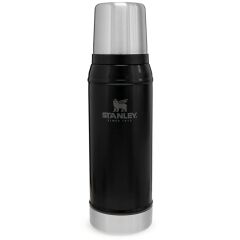 Stanley Klasik Vakumlu Paslanmaz Çelik Termos 0.75 LT - Matte Black Pebble