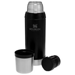 Stanley Klasik Vakumlu Paslanmaz Çelik Termos 0.75 LT - Matte Black Pebble
