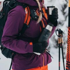 Stanley Klasik Vakumlu Paslanmaz Çelik Termos 0.75 LT - Matte Black Pebble