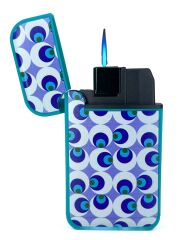 Zengaz Cool Tasarım Jet Alev Çakmak - Evil Eye Bead