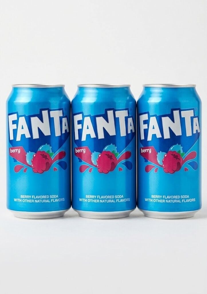 Fanta Berry Orman Meyveleri Aromalı Gazlı İçecek 355 ml (3 ADET)