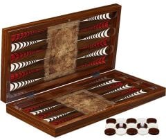 Yenigün Dünya Haritası Tavla Takımı