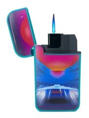 Zengaz Cool Tasarım Jet Alev Çakmak - Spaceship