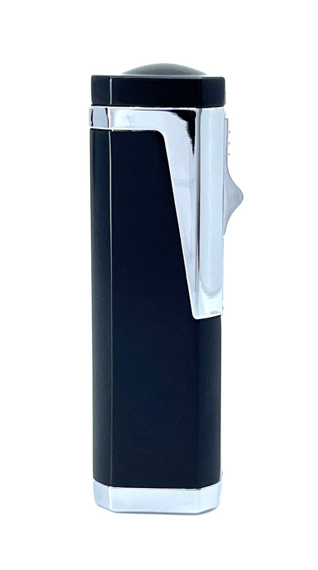 Profesyonel 3’lü Pürmüz Çakmak (Puro Delicili) Siyah - Krom