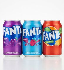 Fanta Grape-Berry-Fruit Twist Üçlü Tadım Seti