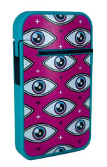 Zengaz Cool Tasarım Jet Alev Çakmak - Pink Eyes