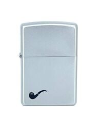 Zippo Pipe Satin Chrome Dizayn Pipo Çakmağı