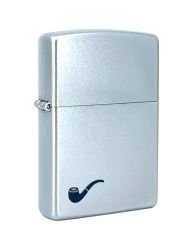 Zippo Pipe Satin Chrome Dizayn Pipo Çakmağı