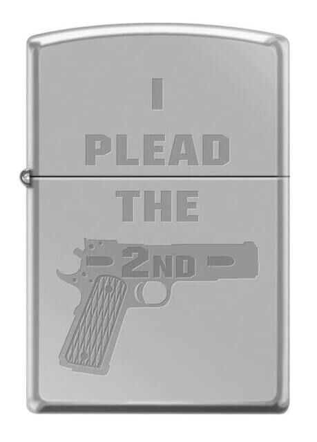 Zippo I Plead The 2nd Dizayn Çakmak