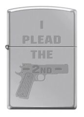 Zippo I Plead The 2nd Dizayn Çakmak