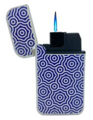 Zengaz Cool Tasarım Jet Alev Çakmak - Hypnotic Circular