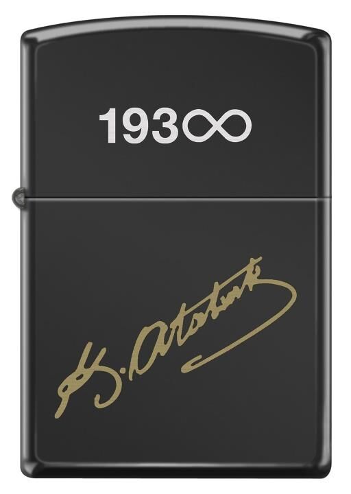 Zippo Atatürk İmza Çakmak