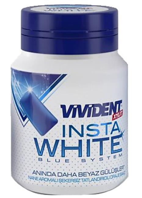 Vivident Insta White Draje Sakız 63 G (1Adet)