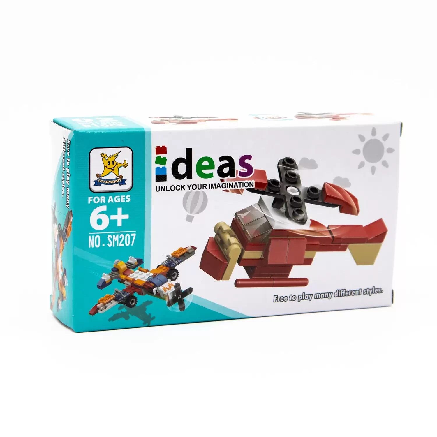 İdeas Blok Oyuncaklar Helikopter 02