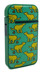 Zengaz Cool Tasarım Jet Alev Çakmak - Pooping Doggi