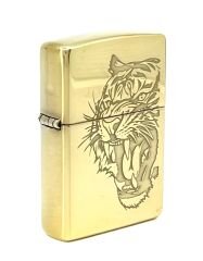 Zippo Fierce Tiger - Vahşi Kaplan Dizayn Çakmak