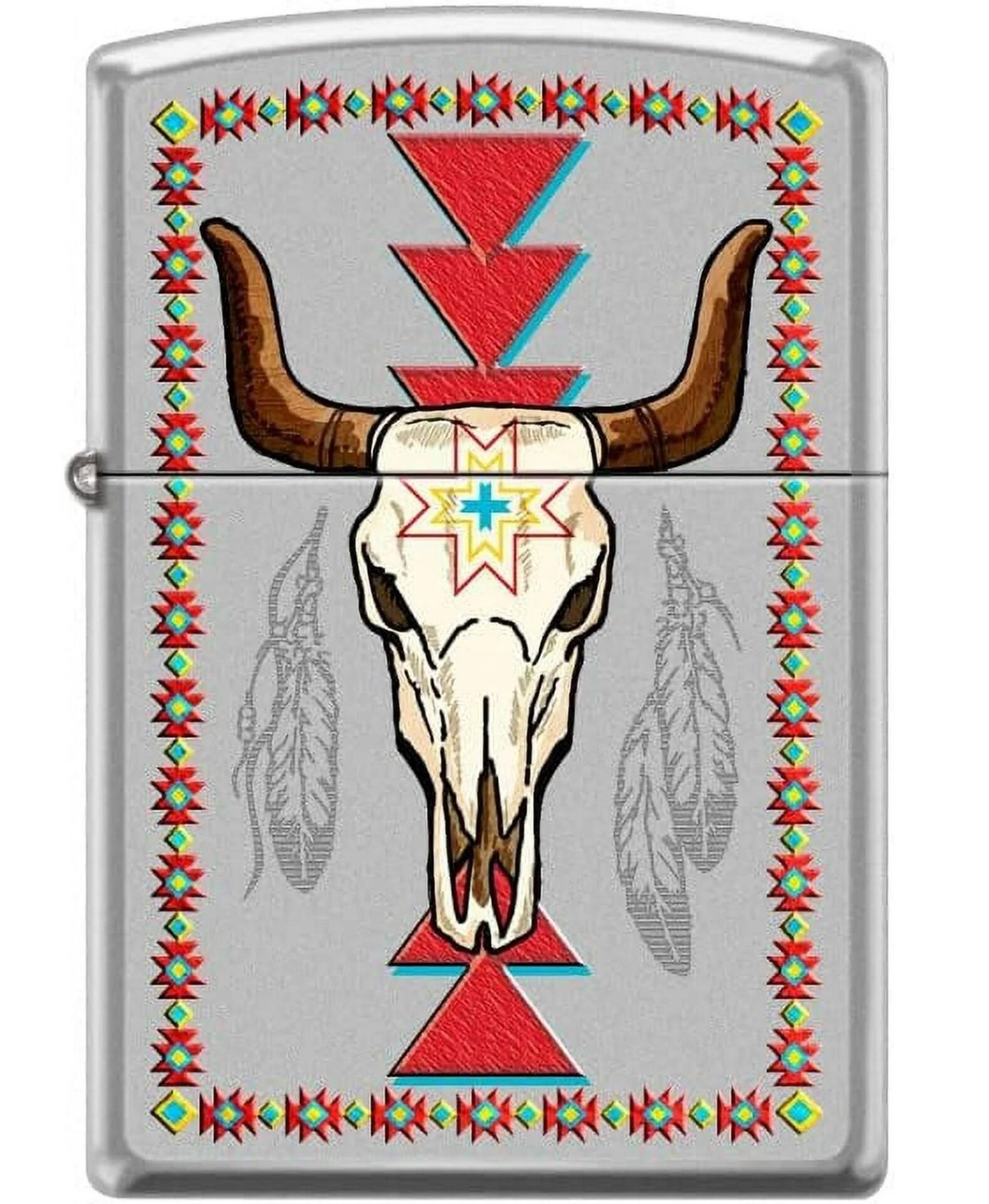 Zippo Longhorn Dizayn Çakmak