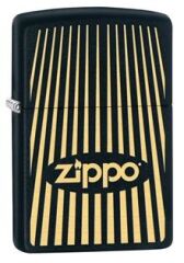 Zippo Lines Logo Design Çakmak