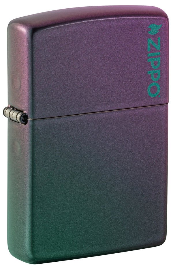 Zippo Logo Iridescent Matte - Yanardöner Dizayn Çakmak