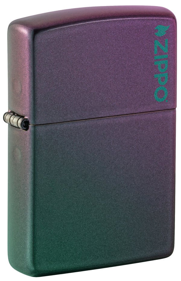Zippo Logo Iridescent Matte - Yanardöner Dizayn Çakmak