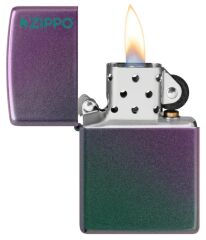Zippo Logo Iridescent Matte - Yanardöner Dizayn Çakmak