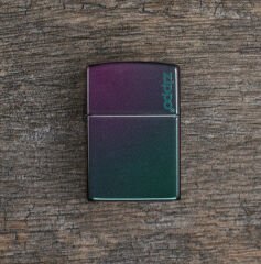 Zippo Logo Iridescent Matte - Yanardöner Dizayn Çakmak
