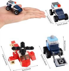 İdeas Blok Oyuncaklar Polis Arabası 06