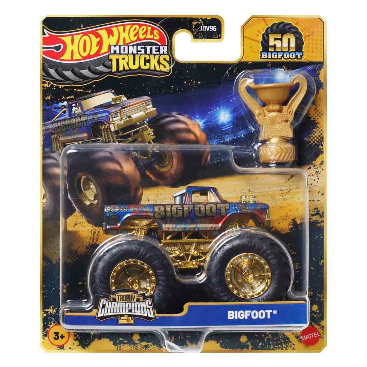 Hot Wheels Monster Trucks Canavar Kamyon Arabalar Trophy Şampiyonları - Bigfoot