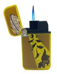 Zengaz Cool Tasarım Jet Alev Çakmak - Ufo Dino Abducting