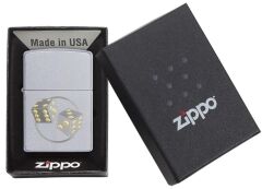Zippo Krom Zarlar Çakmak
