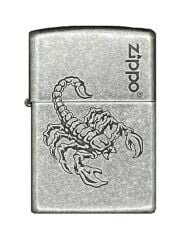Zippo Lustre Scorpion Antique Silver Dizayn Çakmak
