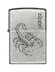 Zippo Lustre Scorpion Antique Silver Dizayn Çakmak