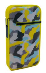 Zengaz Cool Tasarım Jet Alev Çakmak - Yellow Camouflage