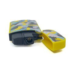 Zengaz Cool Tasarım Jet Alev Çakmak - Yellow Camouflage