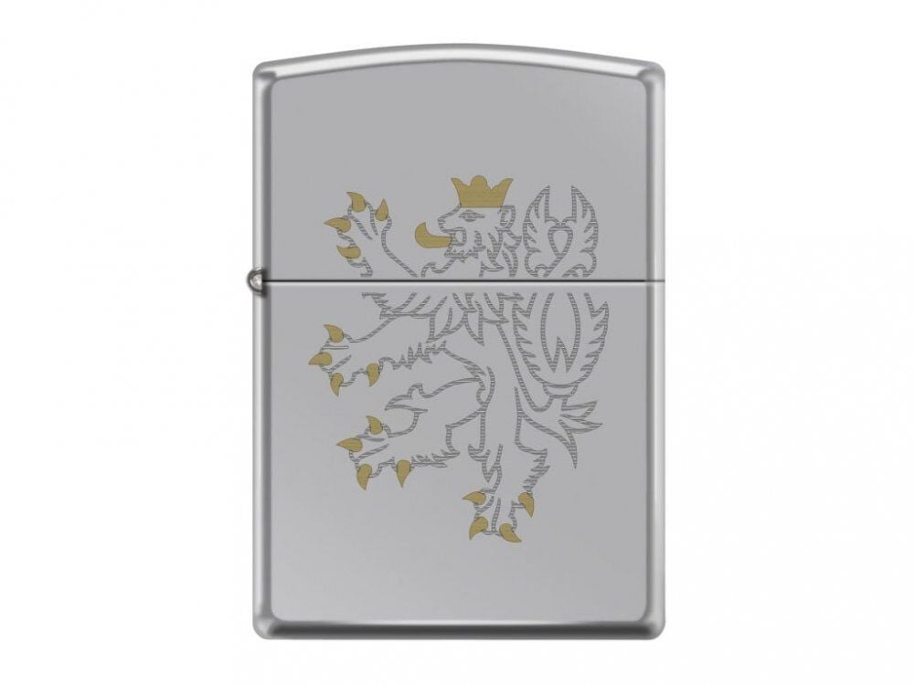 Zippo Armor® Kasa Czech Lion Dizayn Çakmak