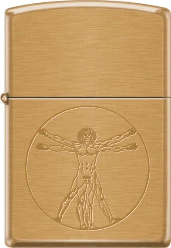 Zippo Da Vinci's Vitruvius Man Dizayn Çakmak
