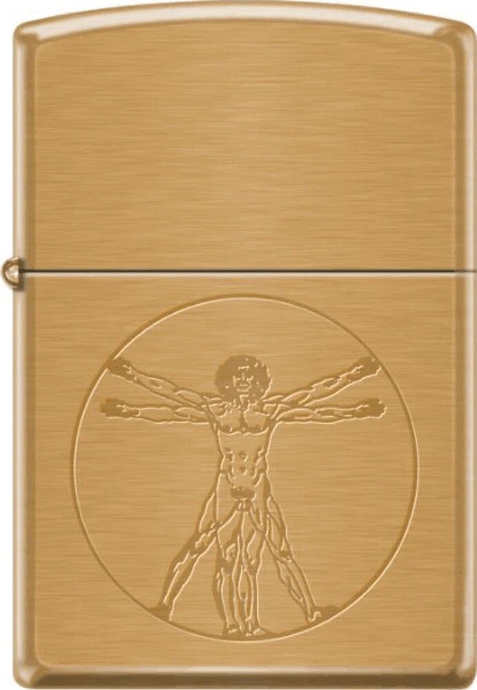 Zippo Da Vinci's Vitruvius Man Dizayn Çakmak