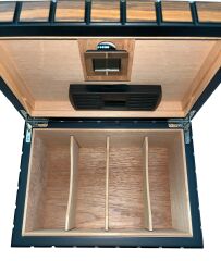 Mat Kahverengi Kaplama Humidor - Puro Saklama Kutusu
